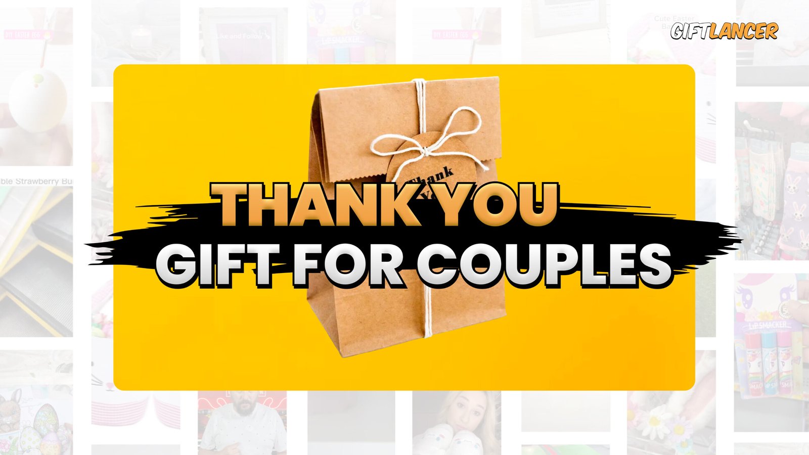 30 Thank You Gift Couples Inspirations Revealed by A Lifestyle Youtuber