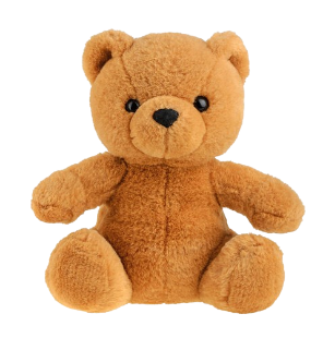 A fluffy teddy bear